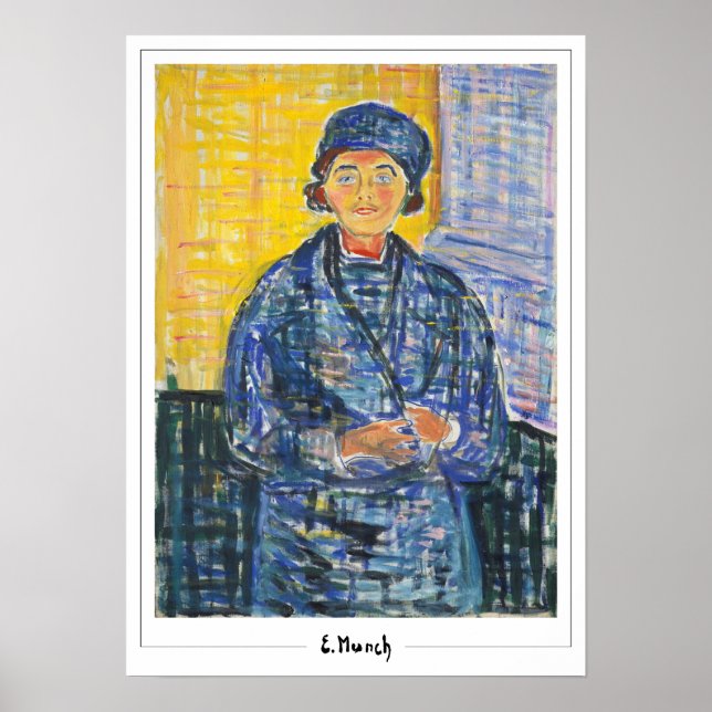 Edvard Munch Zedign Art Poster #747-2 (Front)