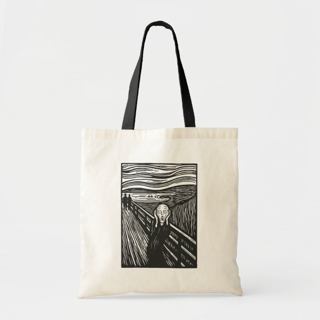 Edvard Munch's Scream Tote Bag (Front)