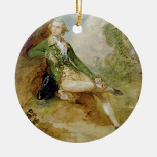 Edward Augustus, Duke of Kent, c.1787 (oil on canv Ceramic Tree Decoration