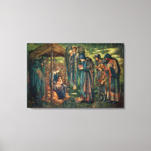 Edward Burne-Jones: Star of Bethlehem Canvas Print