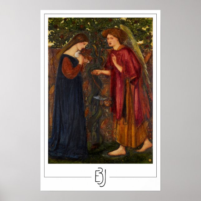 Edward Burne-Jones Zedign Art Poster #1 (Front)