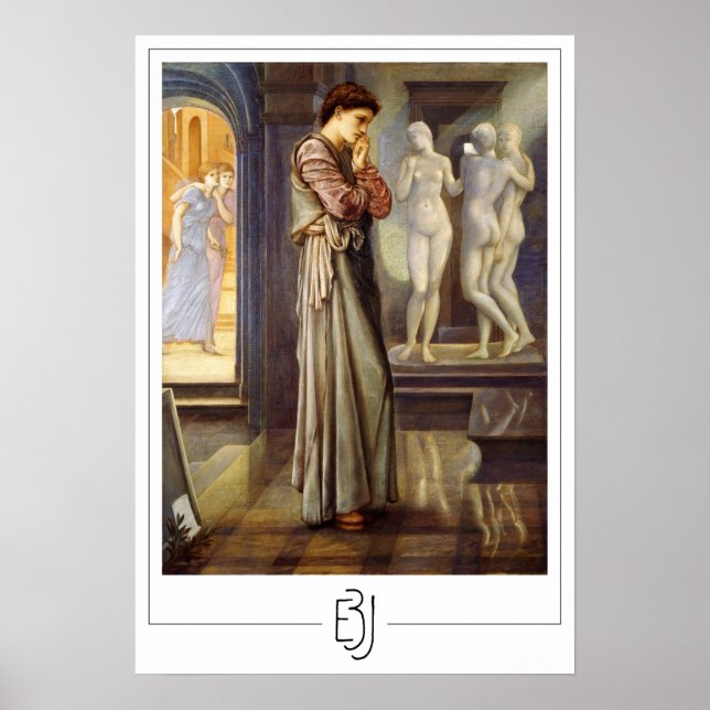 Edward Burne-Jones Zedign Art Poster #22 (Front)