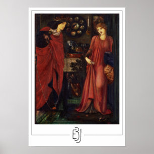 Edward Burne-Jones Zedign Art Poster #5