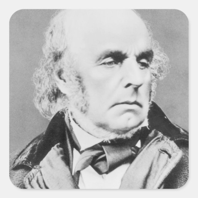 Edward Fitzgerald Square Sticker (Front)