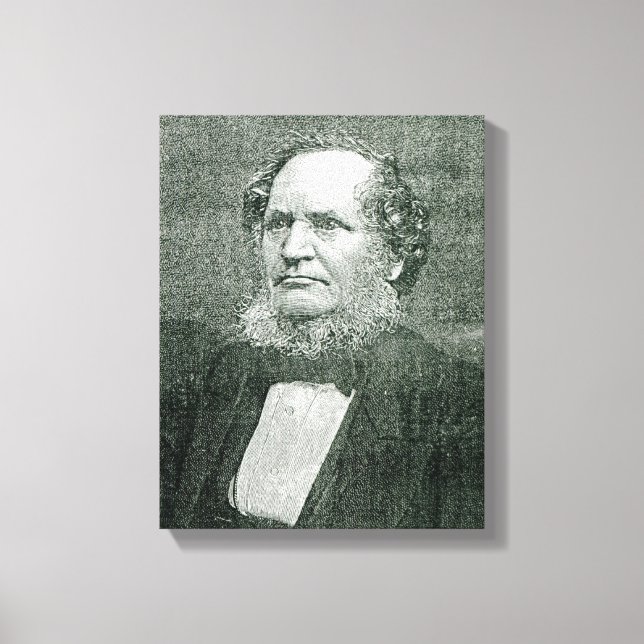 Edward Henry Smith Stanley, Lord Stanley Canvas Print (Front)