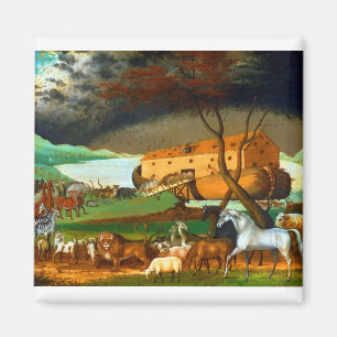 Edward Hicks Noah's Ark Magnet
