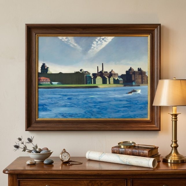 Edward Hopper vintage artistic poster (Creator Uploaded)