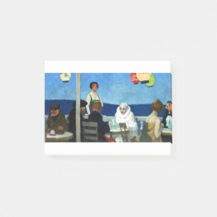 Edward Hoppper Soir Bleu Post-it Notes