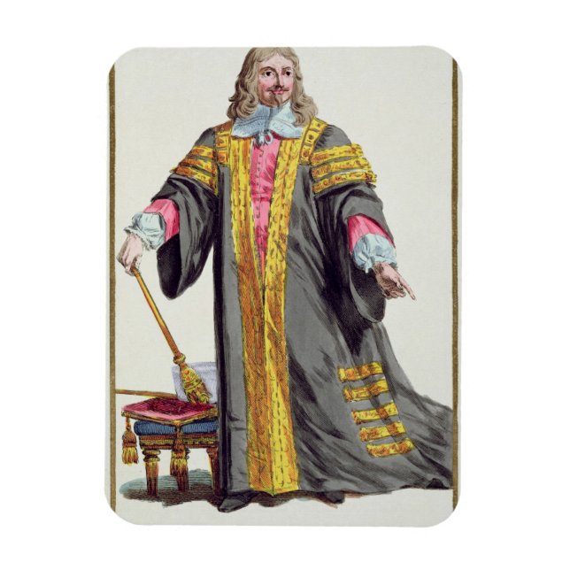 Edward Hyde (1609-74) First Earl of Clarendon from Magnet (Vertical)