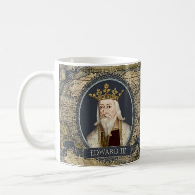 Edward III Historical Mug (Left)