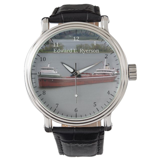 Edward L. Ryerson clock Watch (Front)