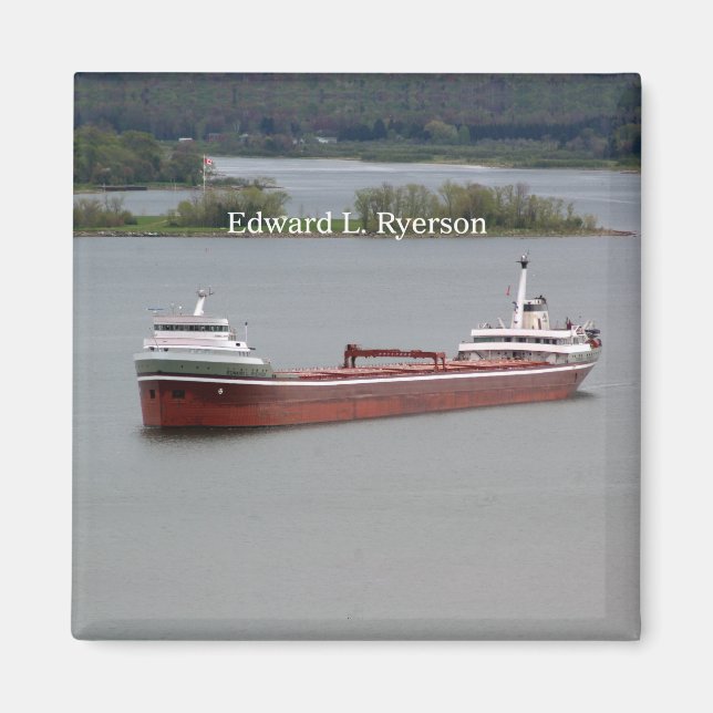 Edward L. Ryerson magnet (Front)