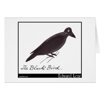 Edward Lear's Black Bird