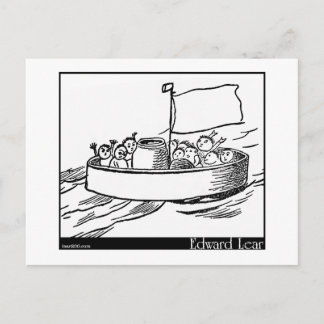 Edward Lear's The Jumblies Postcard