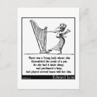 Edward Lear's Young Lady whose chin Limerick