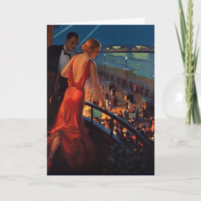 Edward Mason Eggleston Atlantic City Card (Front)