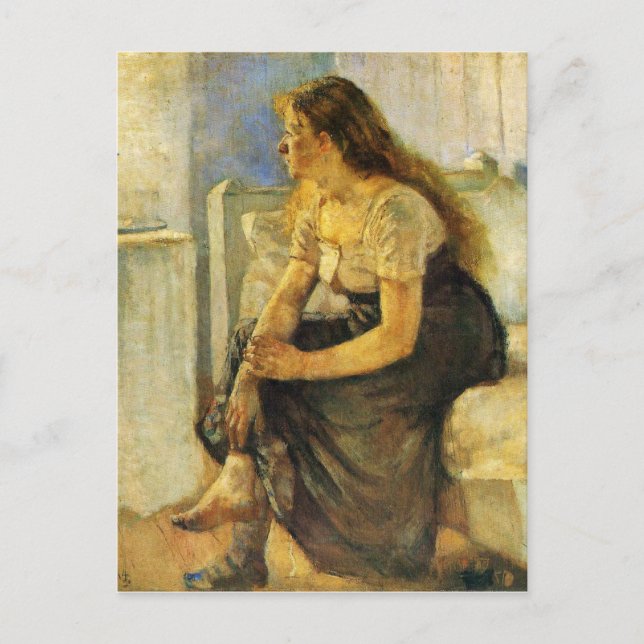 Edward Munch Art Painting Postcard (Front)