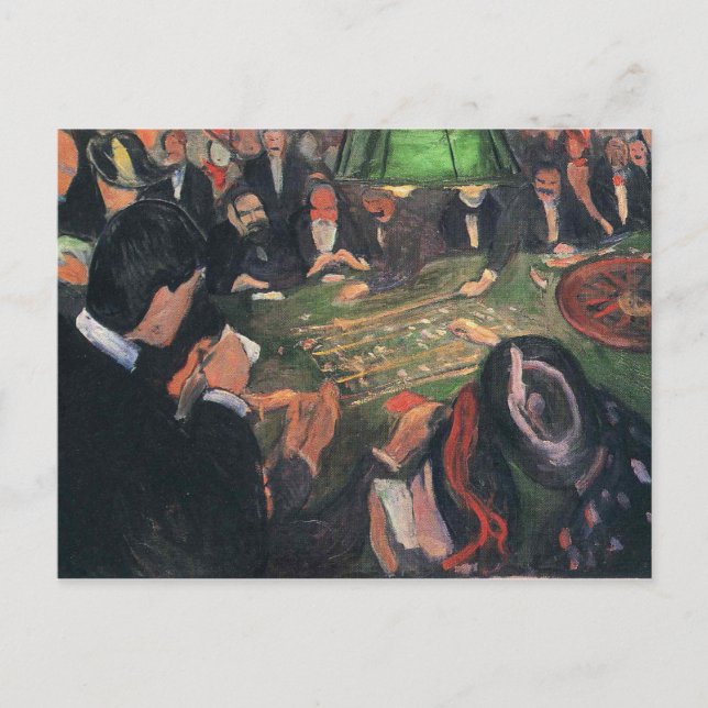 Edward Munch Art Painting Postcard (Front)