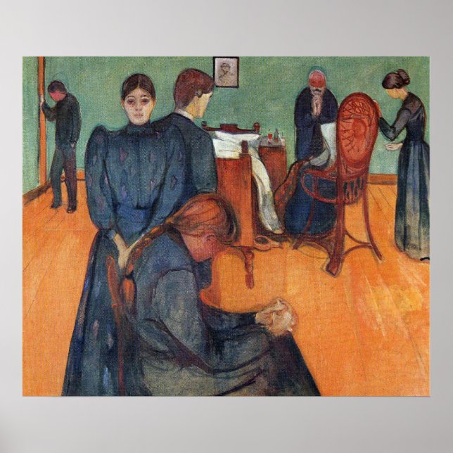 Edward Munch Art Painting Poster (Front)