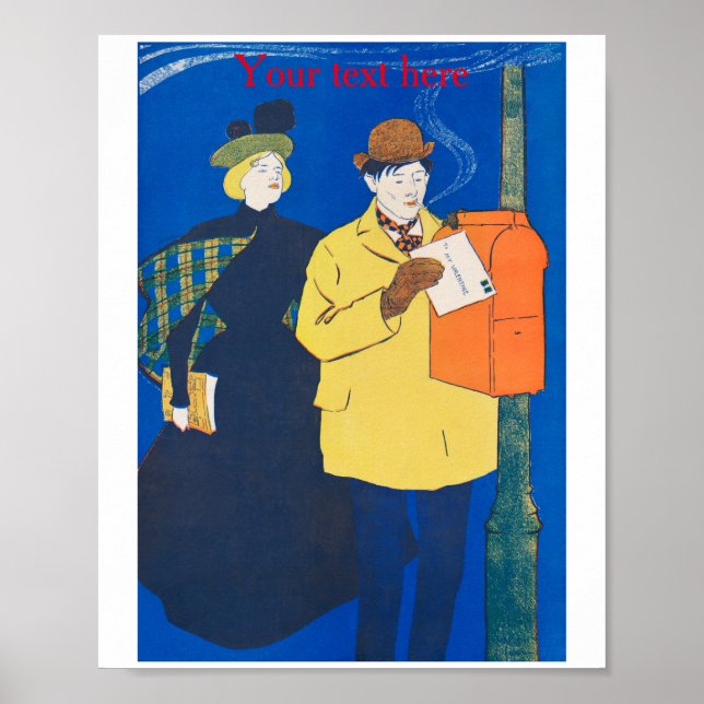 Edward Penfield Poster (Front)