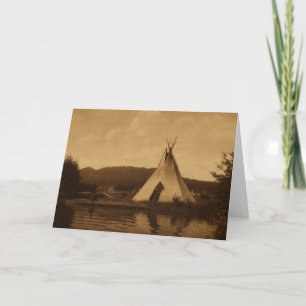 Edward S. Curtis Blank Note Card