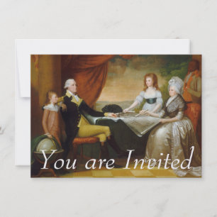 Edward Savage The Washington Family Invitation