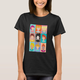 Edward Scissorhands Iconic Haircuts By Edward Retr T-Shirt