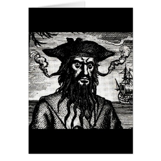 Edward Teach Portrait (Front)