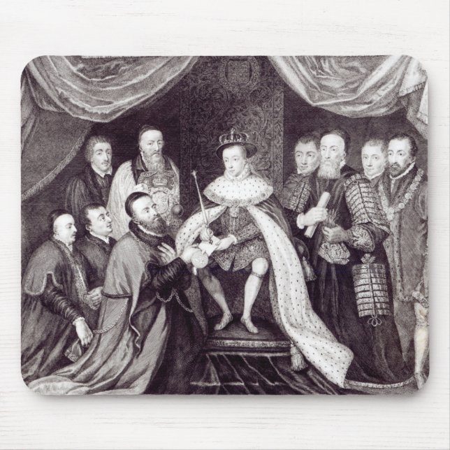 Edward VI Granting the Charter Mouse Pad (Front)