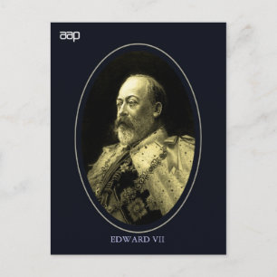Edward VII King of England Postcard
