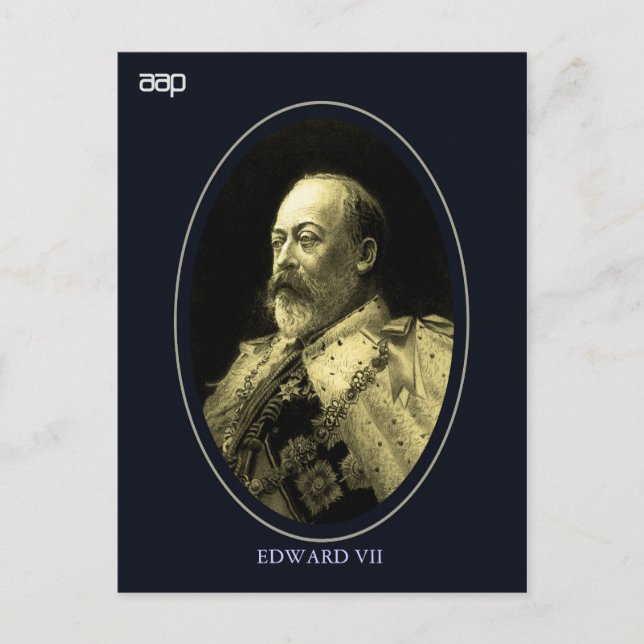 Edward VII King of England Postcard (Front)