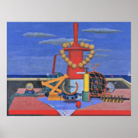 Edward Wadsworth painting, Regalia,