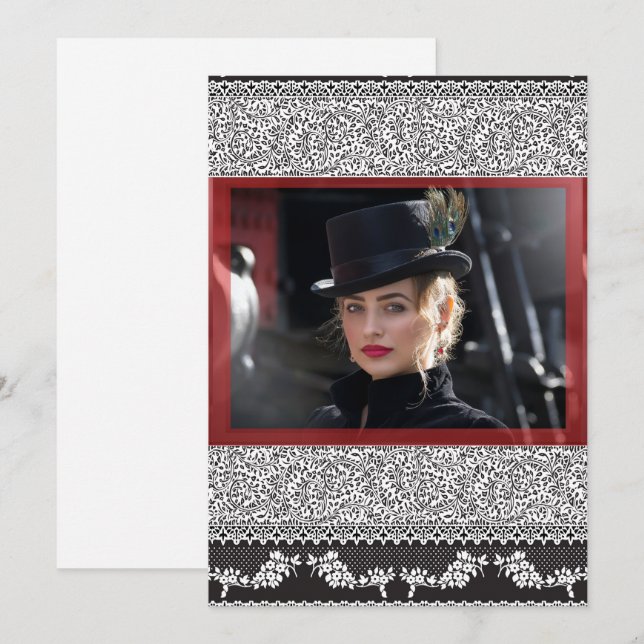 Edwardian Note Card (Front/Back)