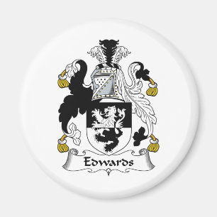 Edwards Family Crest Magnet
