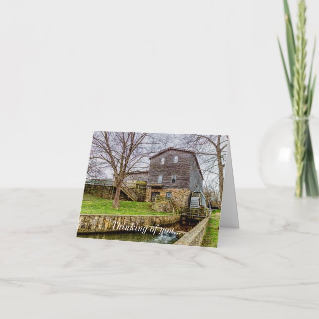 Edwards Mill Thinking Of You Card (Front)