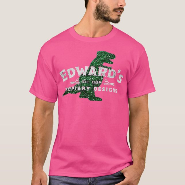 Edward's Topiary Designs Funny T-Shirt (Front)