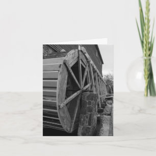 Edwards Water Wheel Greeting Card