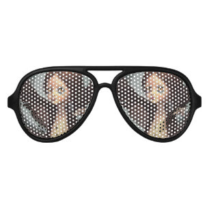 Edwin gothic black crow grunge aviator sunglasses