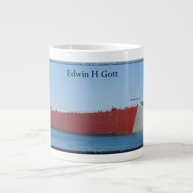 Edwin H. Gott jumbo mug (Front)