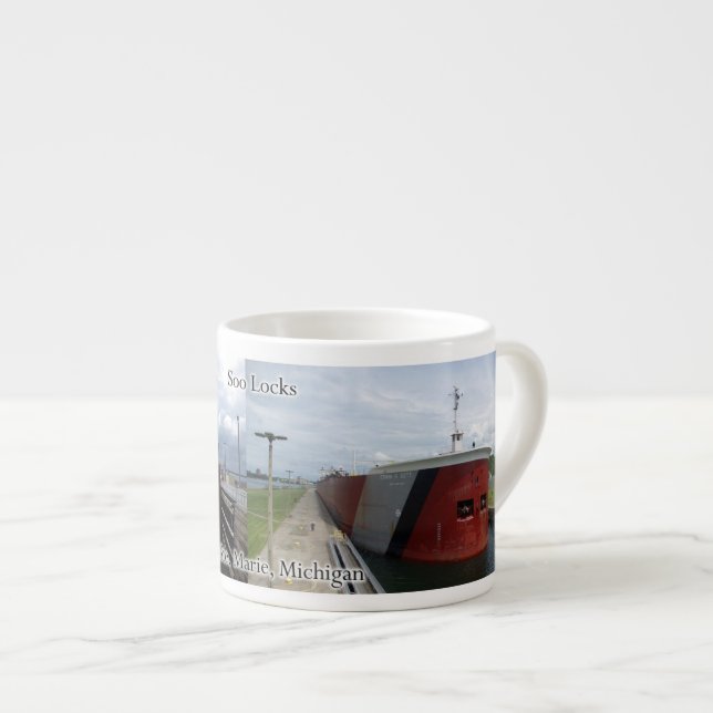 Edwin H. Gott Soo Locks espresso mug (Front Right)