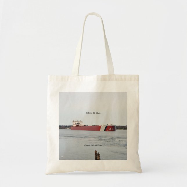 Edwin H. Gott tote bag (Front)