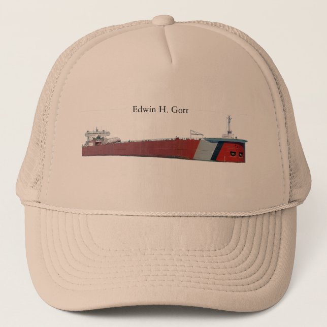 Edwin H. Gott trucker hat (Front)