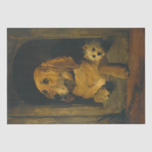 Edwin Henry Landseer   Dignity and Impud Decoupage Tissue Paper