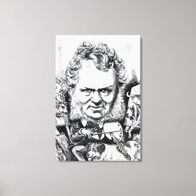 Edwin Landseer Canvas Print (Front)