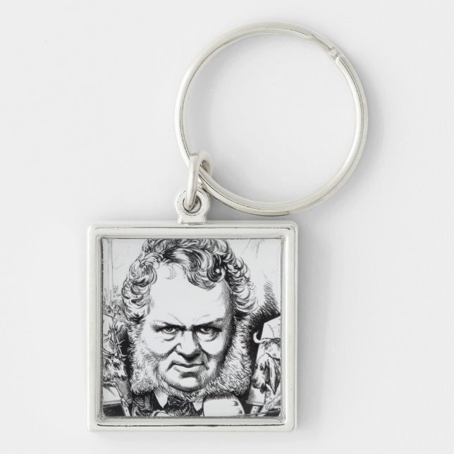 Edwin Landseer Key Ring (Front)
