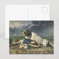 Edwin Landseer Saved,The Dog's Courage,Thank You