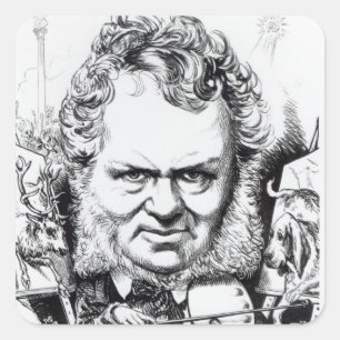 Edwin Landseer Square Sticker