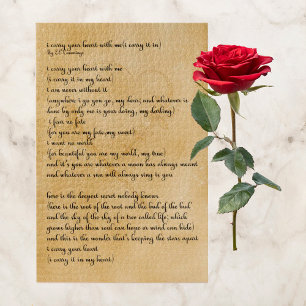 EE Cummings Poem Jigsaw Puzzle