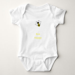ee Happy - Bee Baby Bodysuit