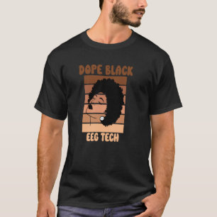EEG Tech Black History Neurodiagnostic Technician T-Shirt